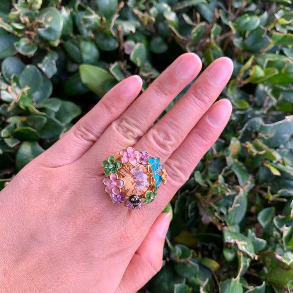 Floral Statement Ring
